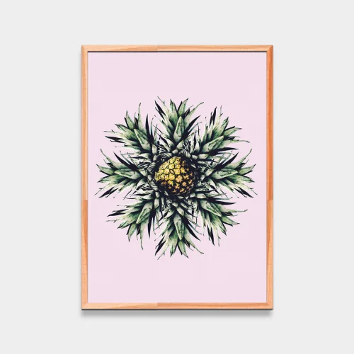 Action Zebra	 - Pineapple Star Poster