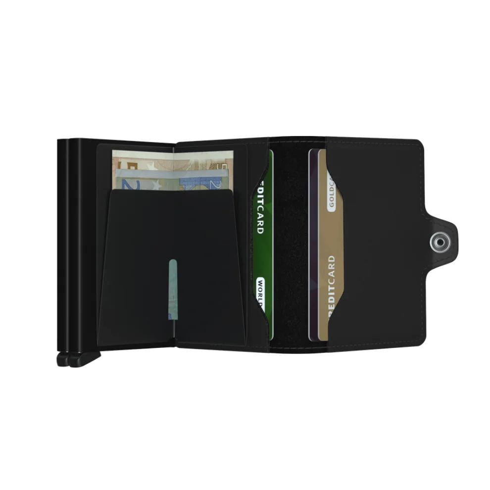 Secrid - Twinwallet Matte Black Wallet