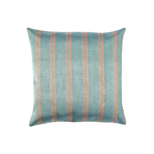 Bohemtolia - Striped Kutnu Silk Pillow IV
