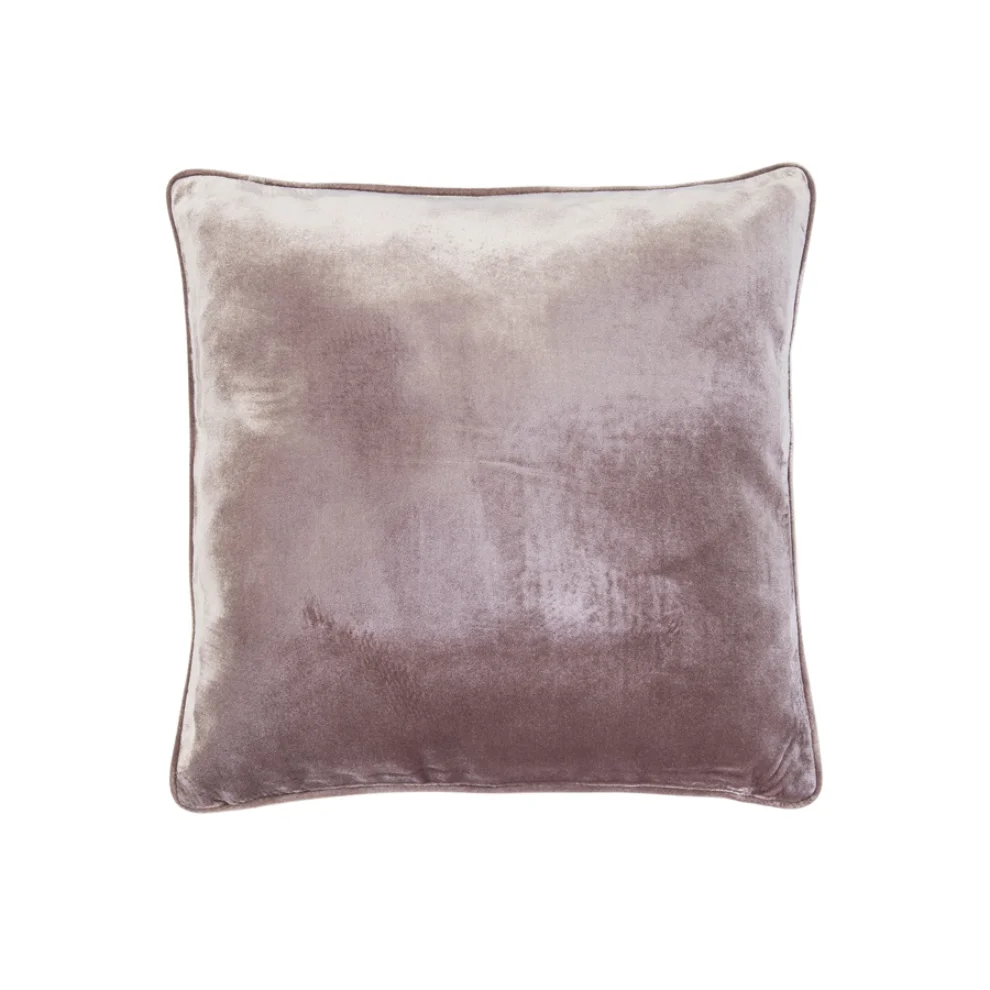 Bohemtolia - Velvet Pillow With Piping 
