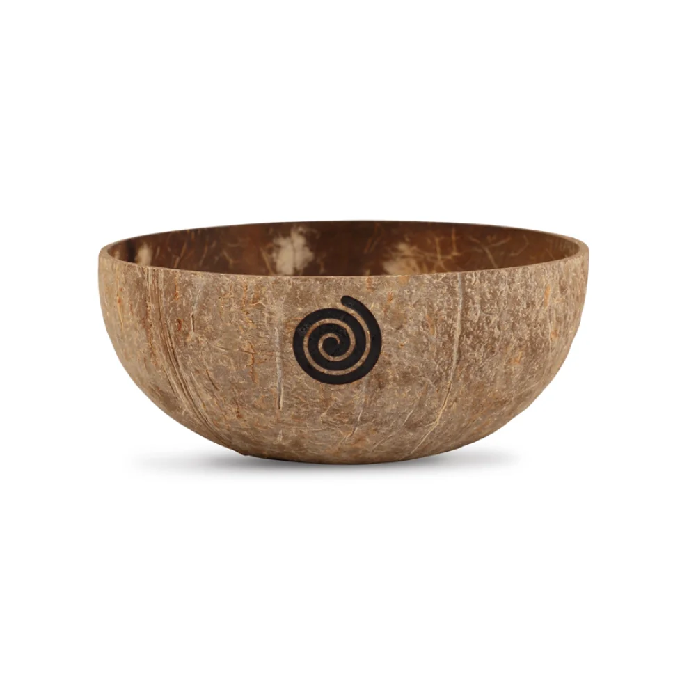 Gaia's Store - Spiral Coconut Bowl