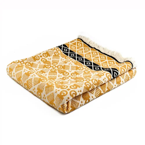 3rd Culture - Duafe Throw Blanket I