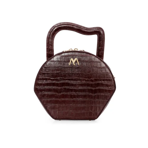 Mev's Atelier	 - Nora Shoulder Bag Croc Embossed