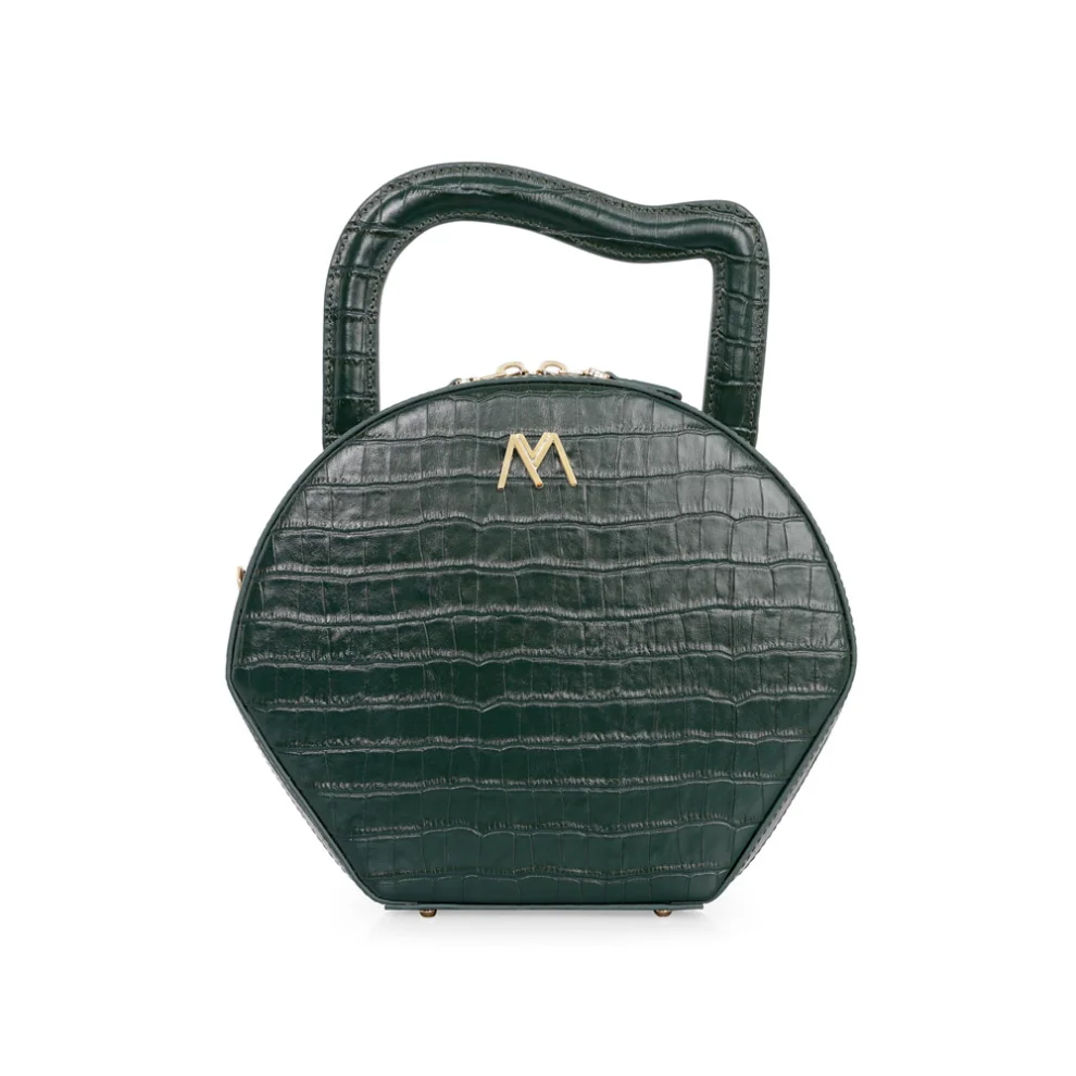 Mev's Atelier	 - Nora Shoulder Bag Croc Embossed