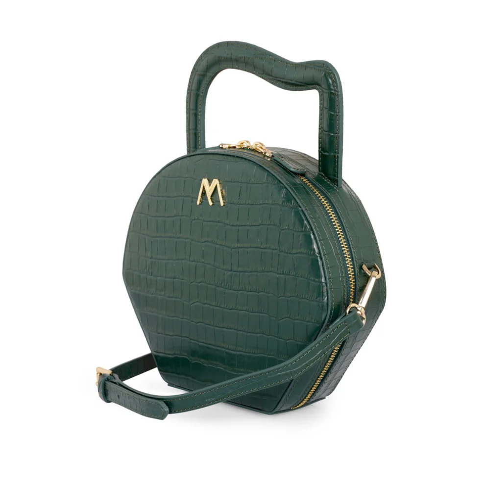 Mev's Atelier	 - Nora Shoulder Bag Croc Embossed