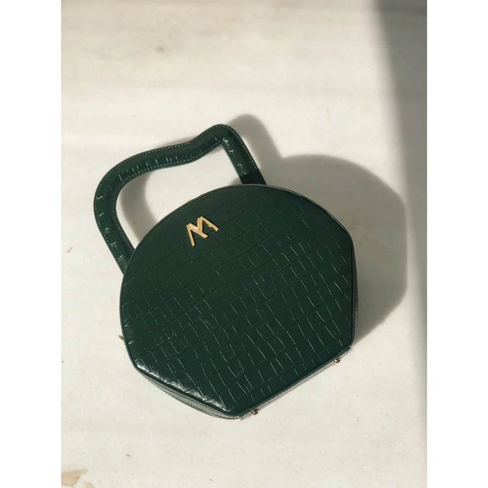 Mev's Atelier	 - Nora Shoulder Bag Croc Embossed