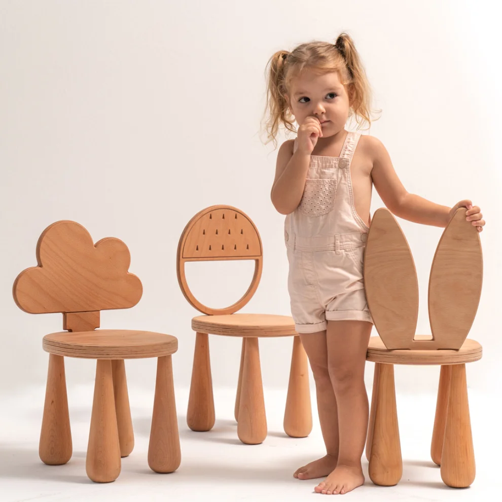 Kinderbow - Bunny Chair & Pouffe