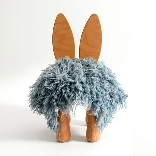 Kinderbow - Bunny Chair & Pouffe