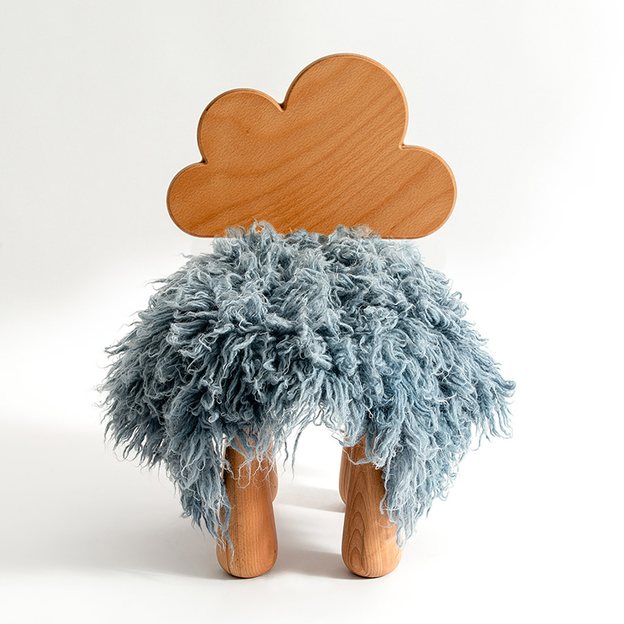 Cloud Chair & Pouffe