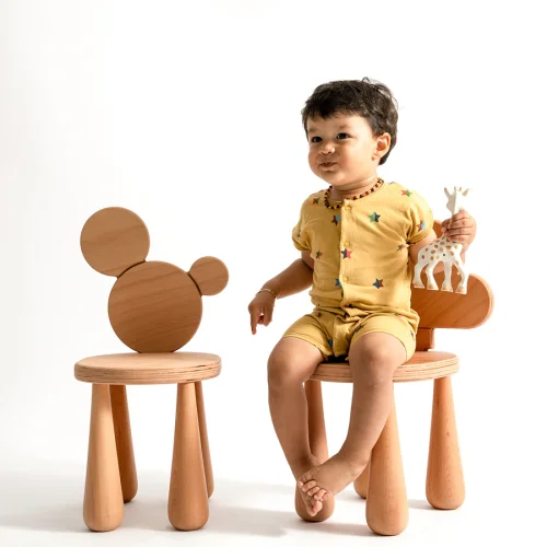 Kinderbow - Mini Chair & Pouffe