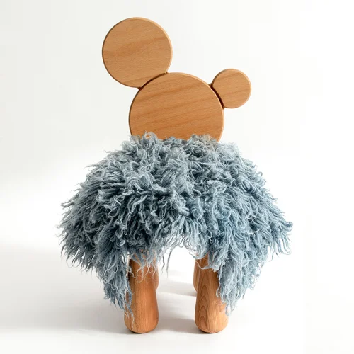 Kinderbow - Mini Chair & Pouffe