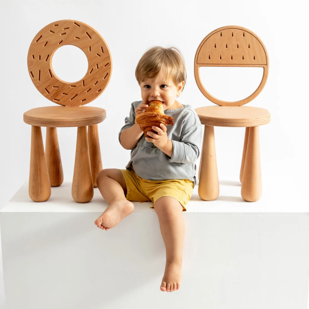 Kinderbow - Watermalon Chair & Pouffe