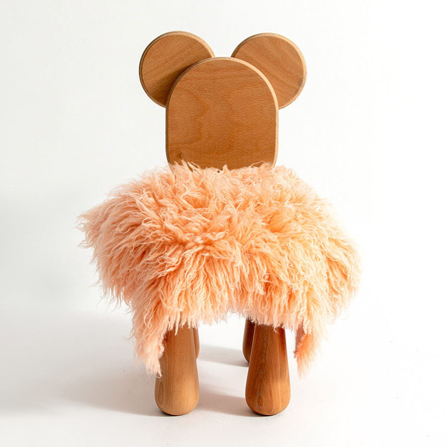 Mouse Chair & Pouffe