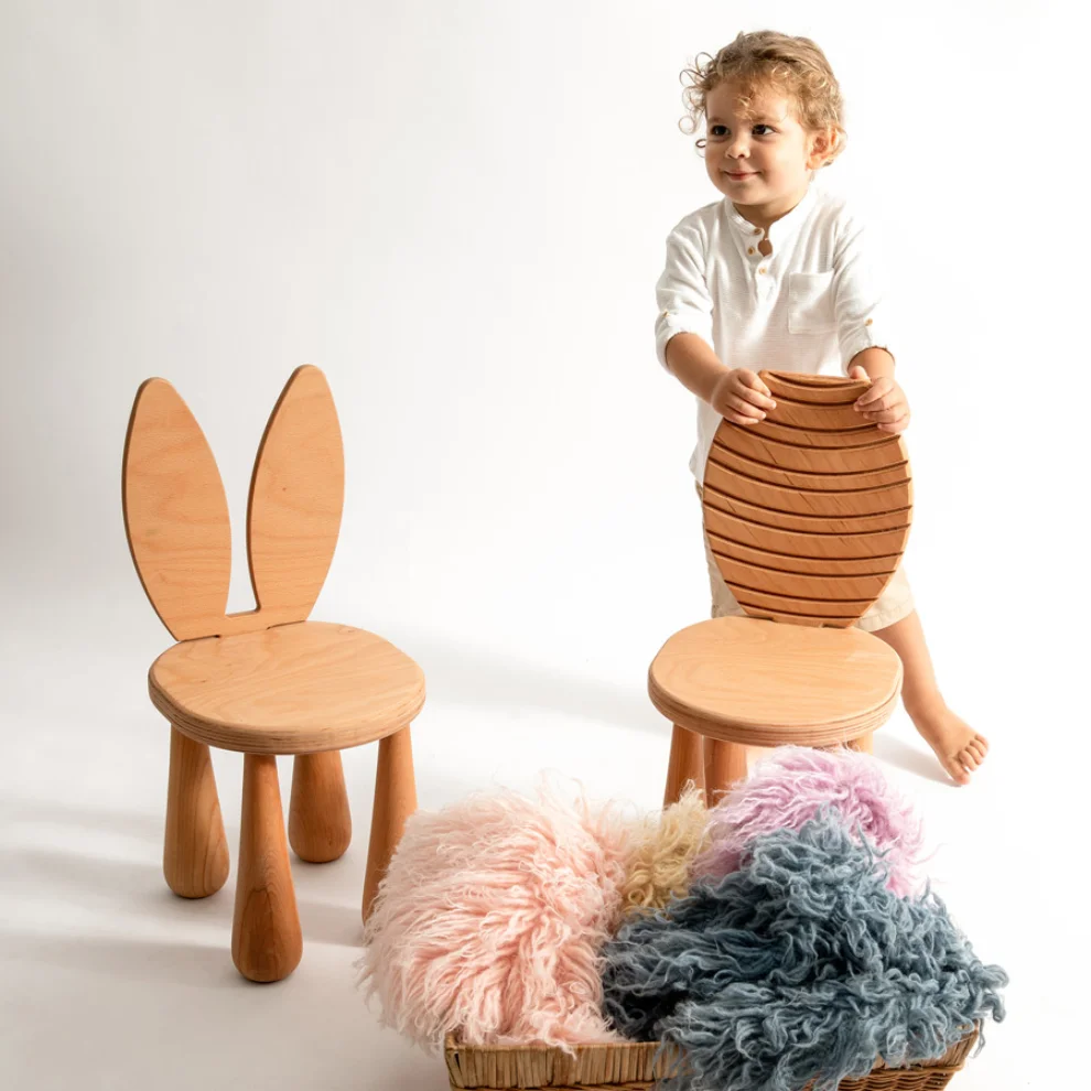 Kinderbow - Bee Chair & Pouffe