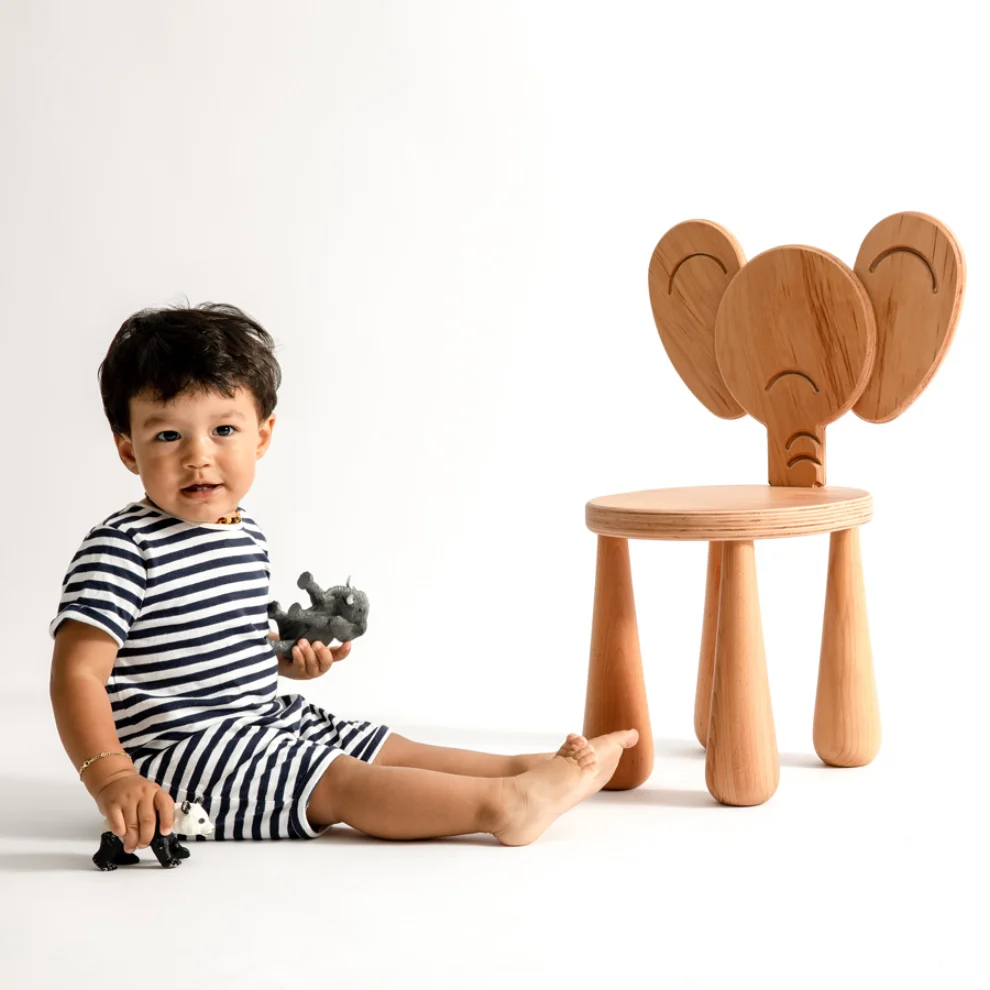 Kinderbow - Elephant Chair & Pouffe