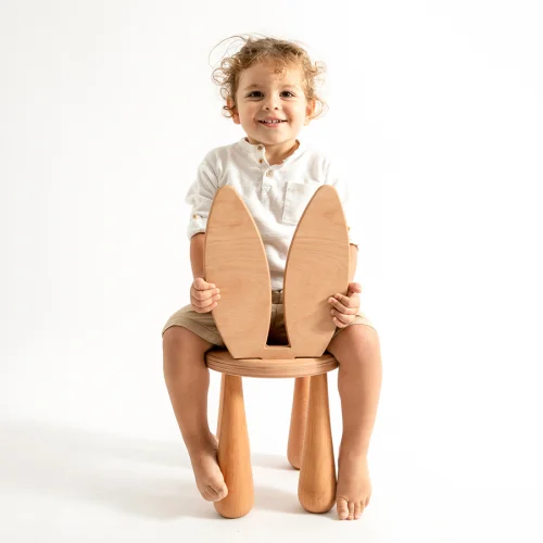 Kinderbow - Bunny Chair & Pouffe