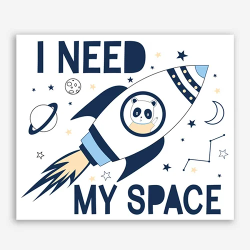 2 Stories - I Need My Space Canvas