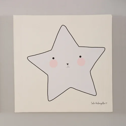 2 Stories - Star Canvas