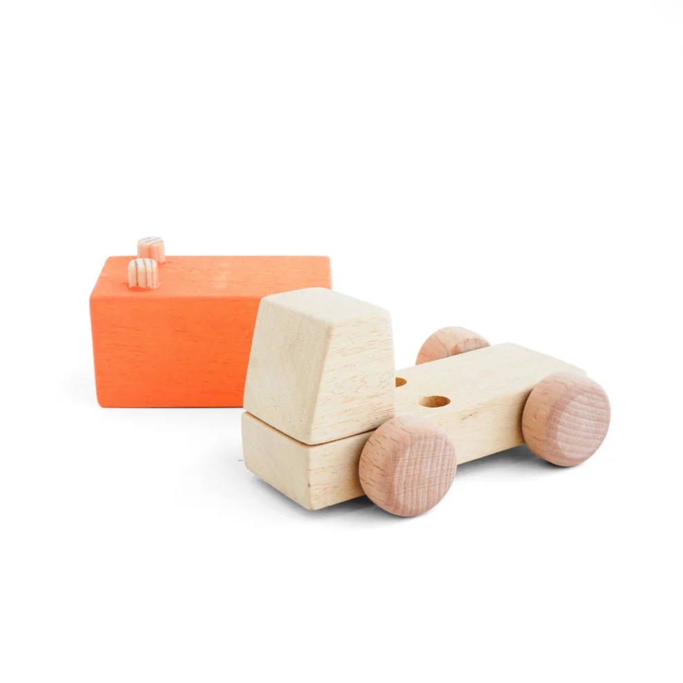 Pop by Gaea - Orange Toy Truck 