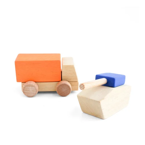 Pop by Gaea - Orange Toy Truck