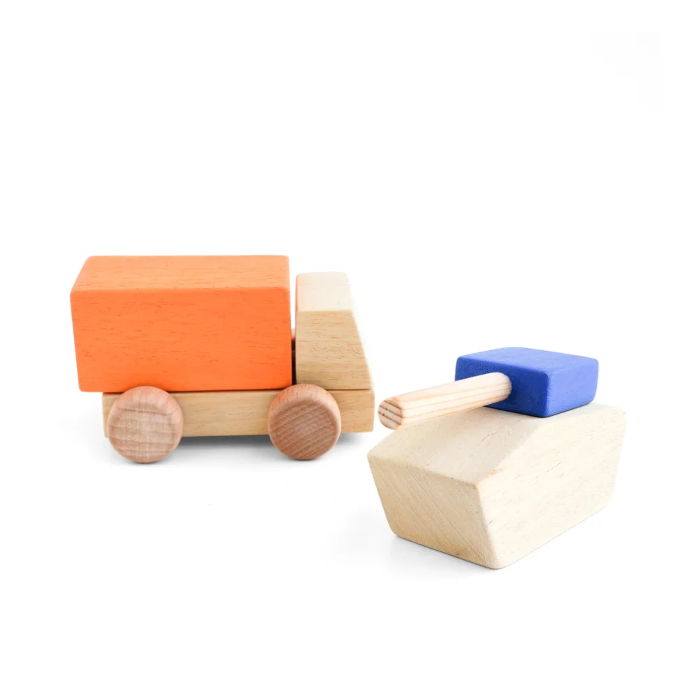 Pop by Gaea - Orange Toy Truck 