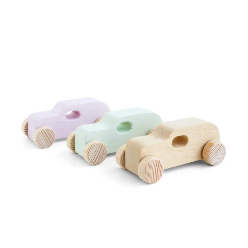 Pop by Gaea - Small Toy Car Natural