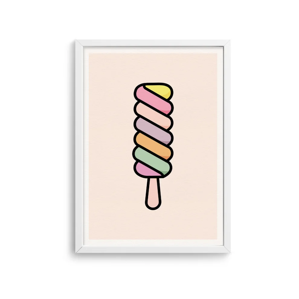 Pop by Gaea - Sweet Ice Cream III Print