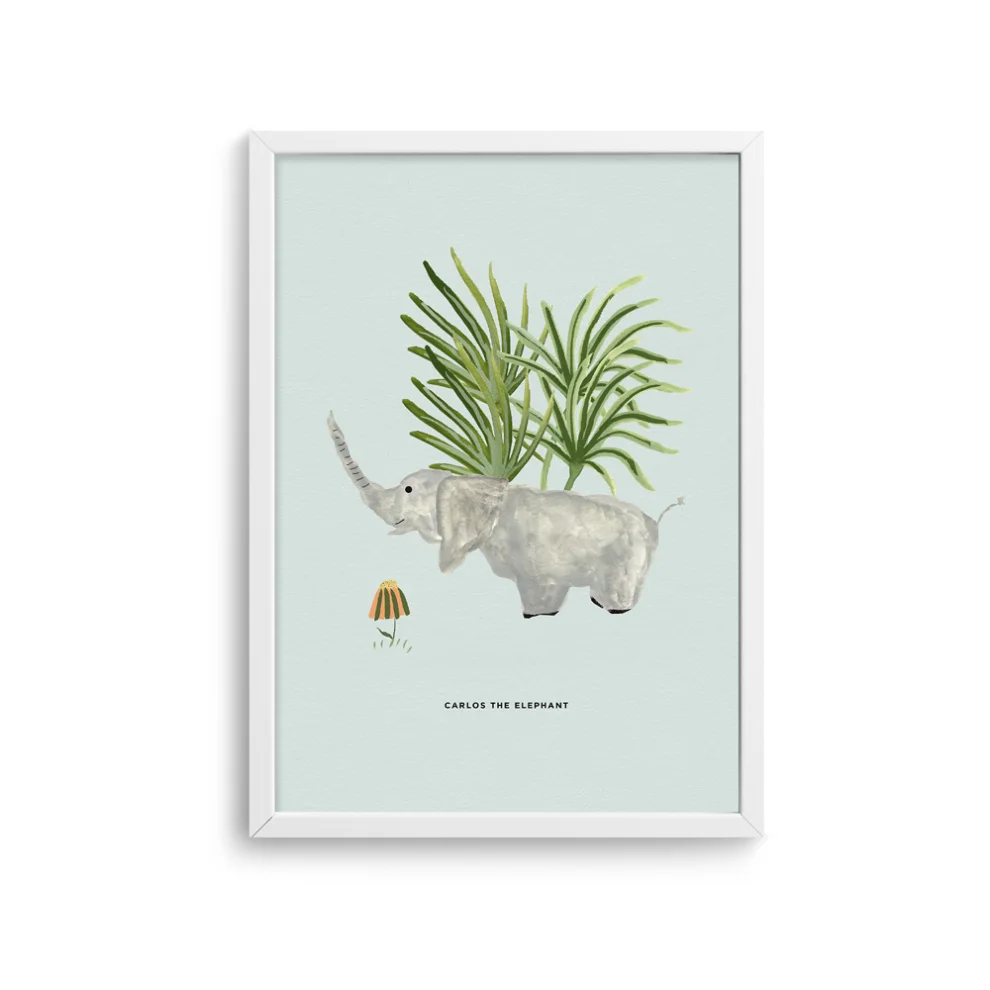 Pop by Gaea - La Festa Carlos The Elephant Print