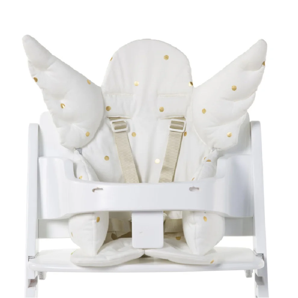 Childhome - Angel Mama Sandalyesi Minderi Altın Noktalı