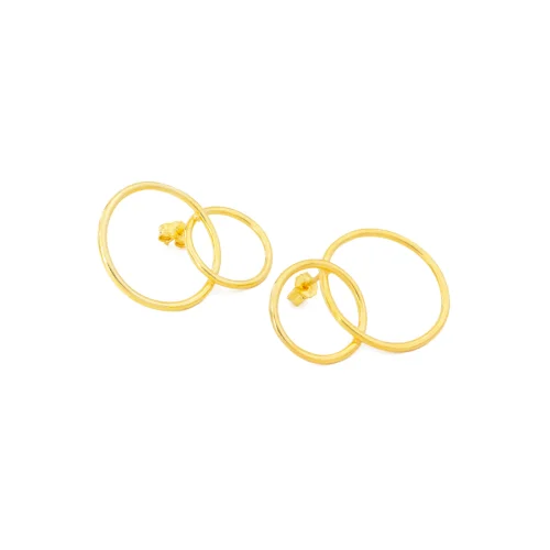 Wish-NU Design&Jewellery - Circle In Circle Earring