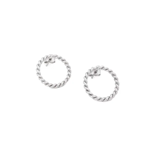 Wish-NU Design&Jewellery - Circle Twist Earring