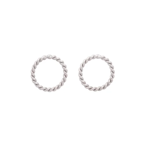 Wish-NU Design&Jewellery - Circle Twist Küpe