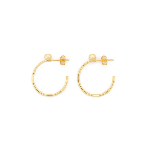 Wish-NU Design&Jewellery - Dot Hoop Earring