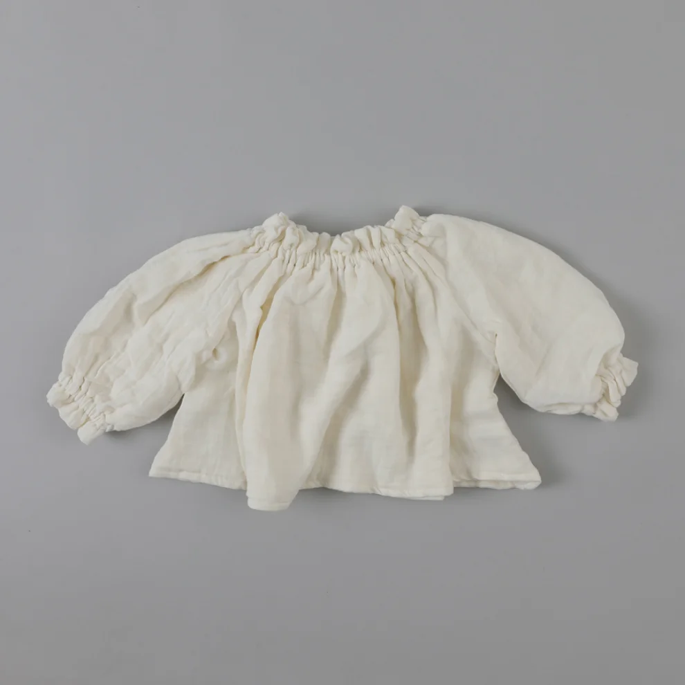 Boh The Label - Organic Puffy Sleeve Top