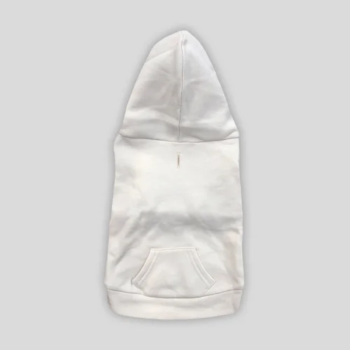Cream Grey - Ivory Basic Kedi / Köpek Sweatshirt