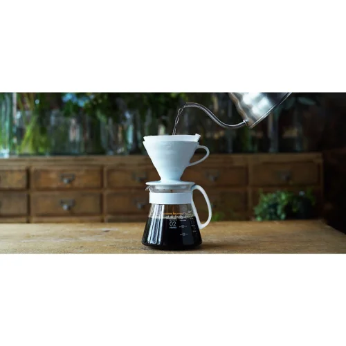 Hario - V60 02 Seramik Kahve Demleme Seti