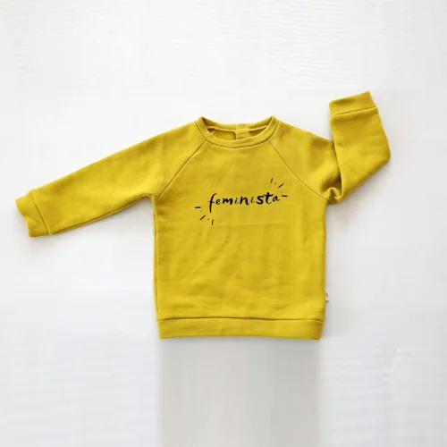 Tiny Little Love - Burgundy Feminista Sweatshirt