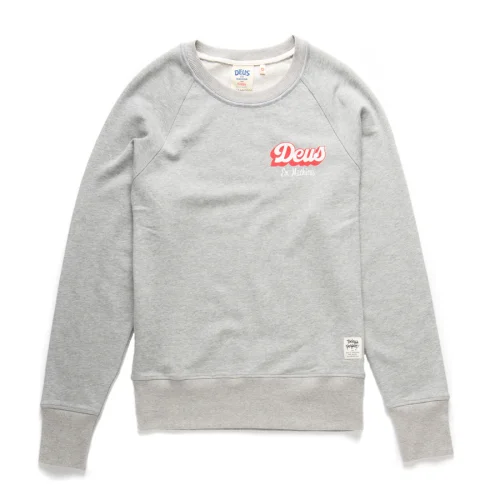 Deus ex Machina - Sketch Crew Grey Marle Sweat