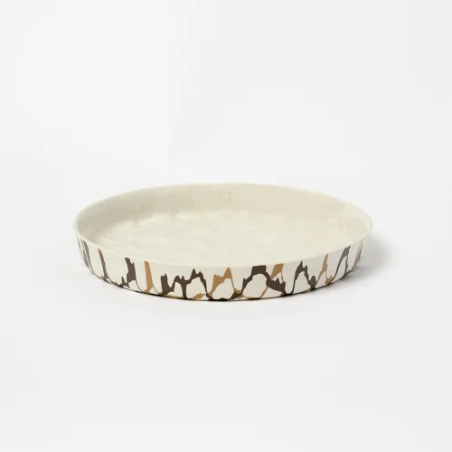 Masuma Ceramics - Emperador Dessert Plate