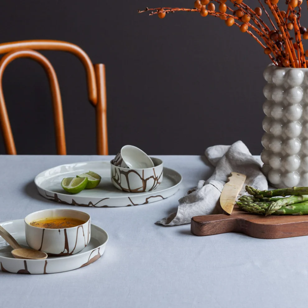 Masuma Ceramics - Emperador Dinner Plate