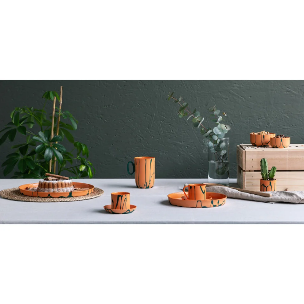 Masuma Ceramics - Fiesta Yemek Tabağı
