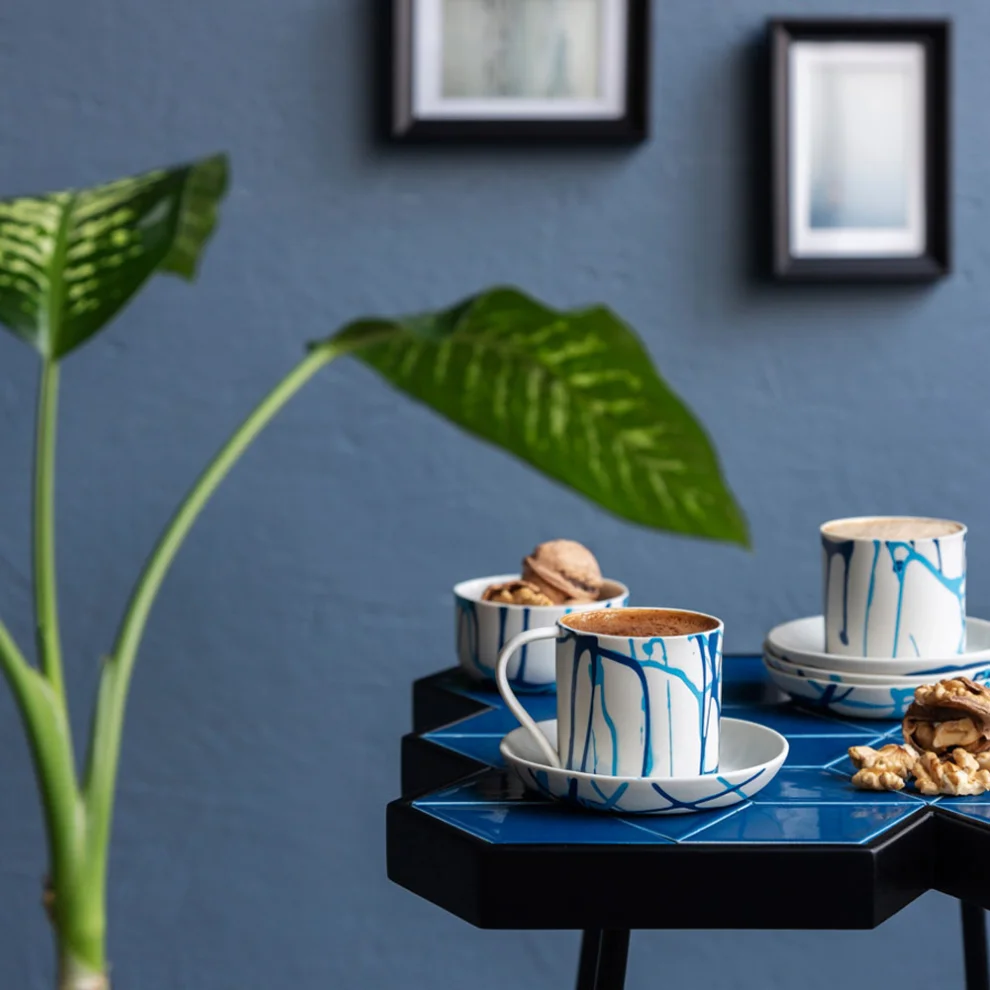 Masuma Ceramics - Lapis Turkish Coffee Set