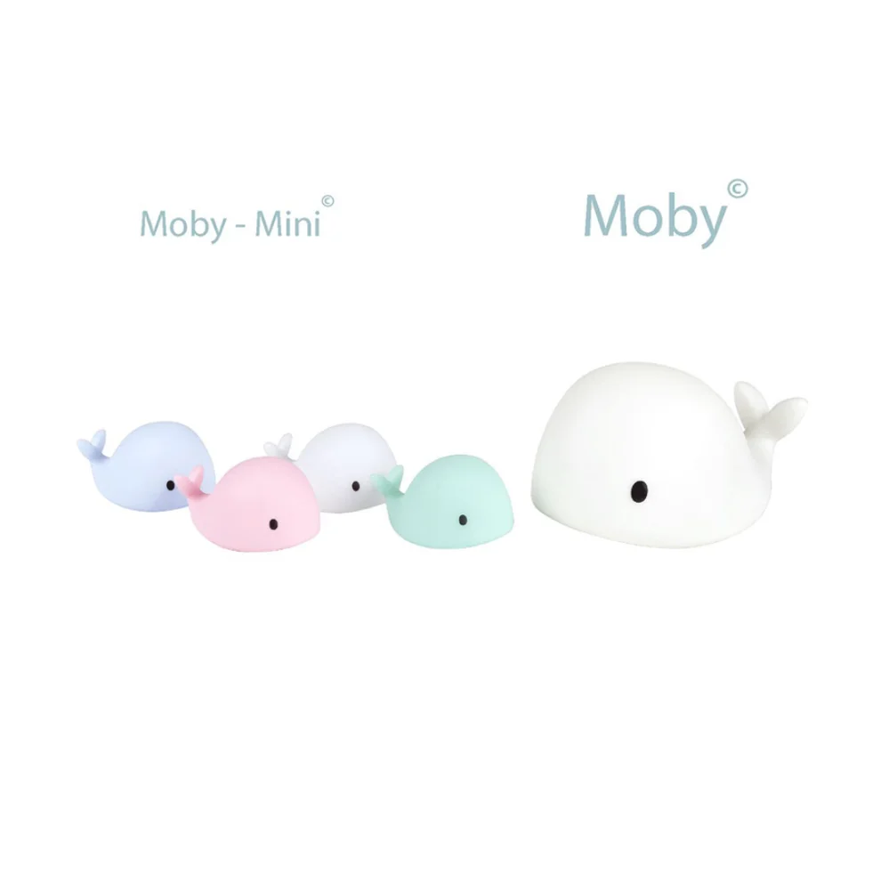 2 Stories - Moby Mini Gece Lambası