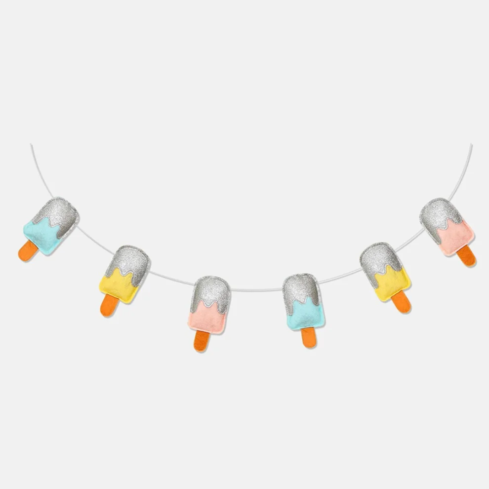 2 Stories - Ice Cream Pastel Garland III