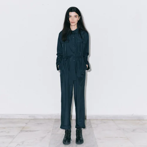 Random Chronology - Black Jumpsuit