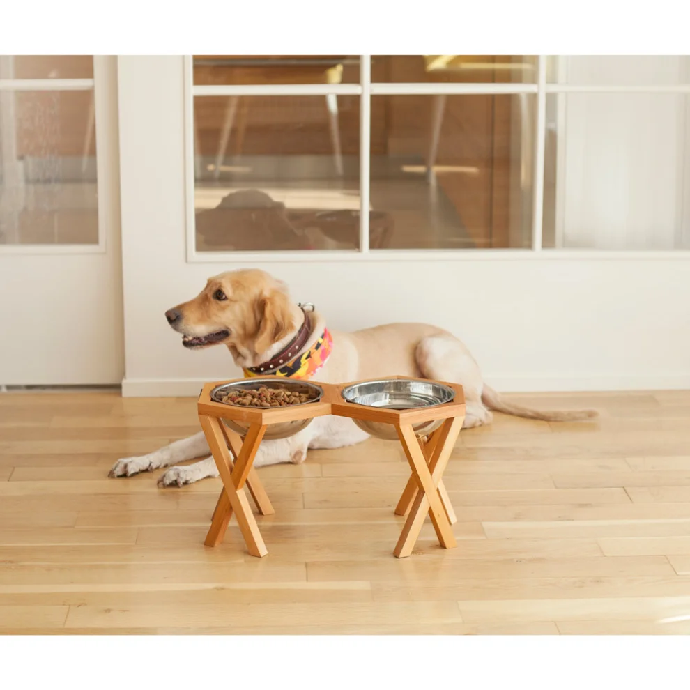 Wood&Tail - Turex Dog Bowl Stand