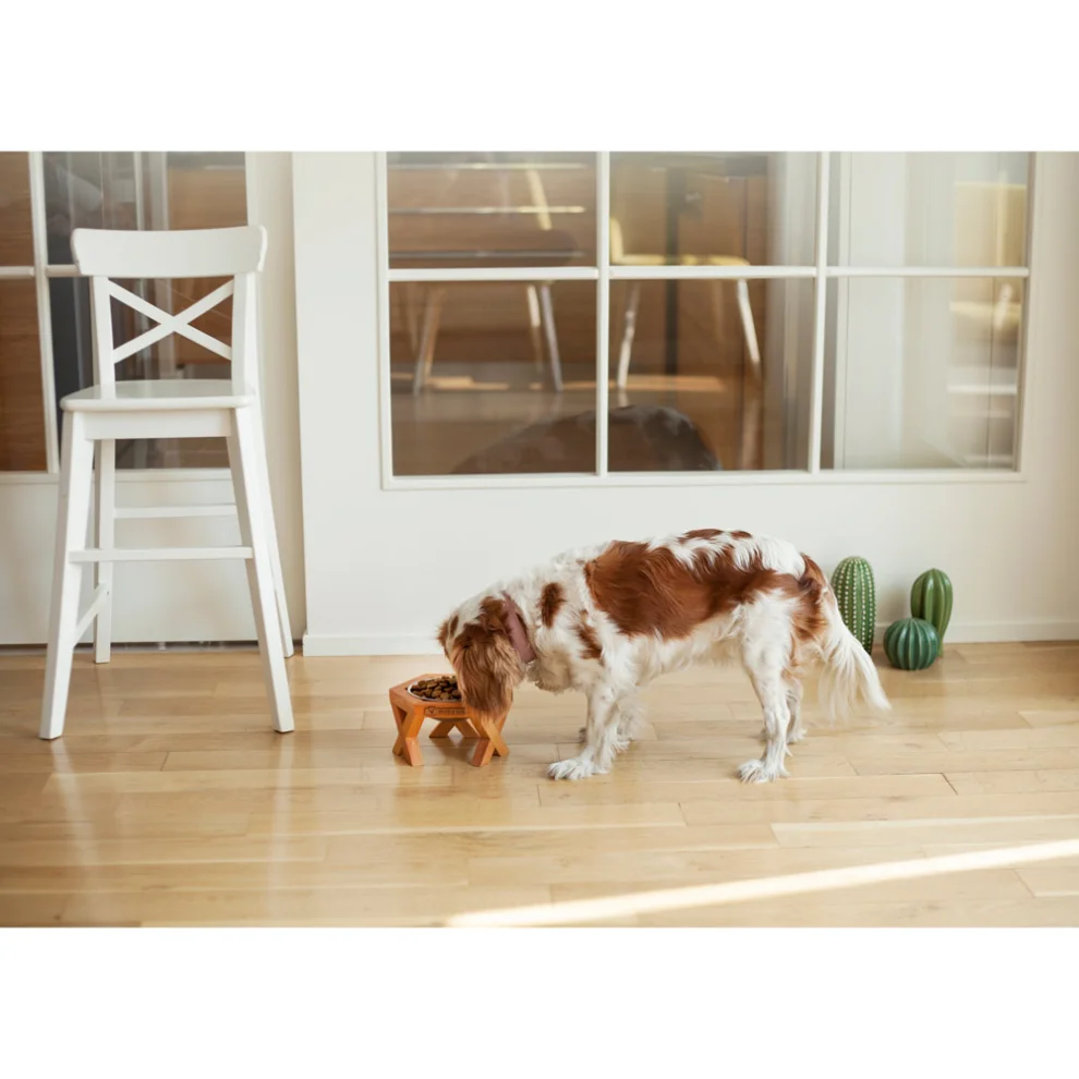 Wood&Tail - Alone Cat/Dog Bowl Stand