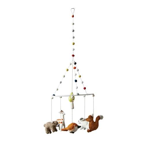 Warm Design - Woodland Animal Mobile