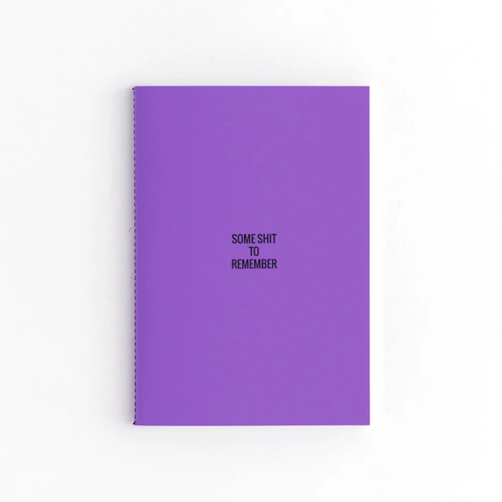 Paper Street Co. - Shit To Remember Notebook