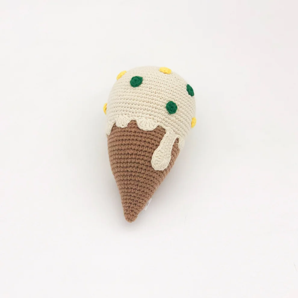 Happy Folks - Ice - Cream Cone Sleeping Toy